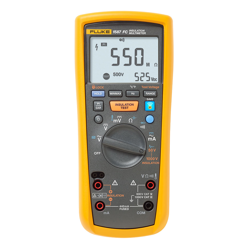 福祿克Fluke 1587C FC絕緣電阻表、萬用表