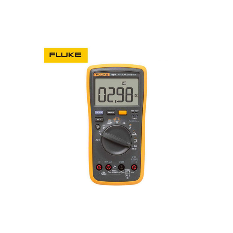 福祿克 Fluke 18B+高精度多功能全自動(dòng)數(shù)字萬(wàn)用表
